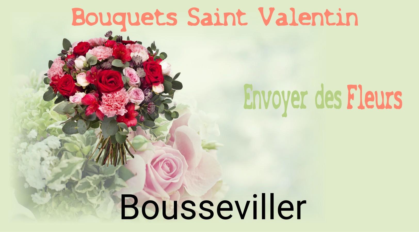 Roses de Saint-Valentin livrées à Bousseviller